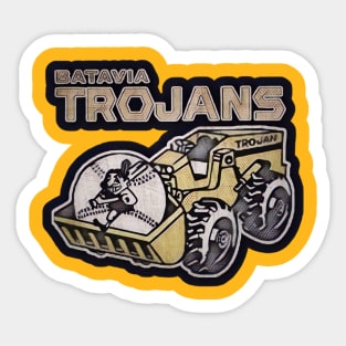 Batavia Trojans Baseball Sticker